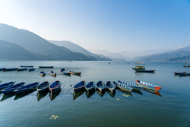 istock Landscape view of Phewa lake 2192135904