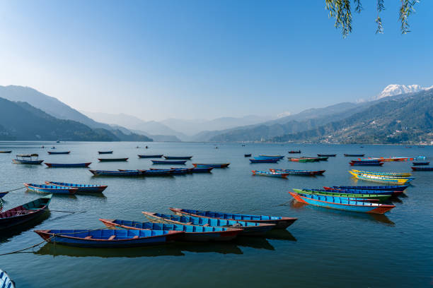 istock Landscape view of Phewa lake 2192135914