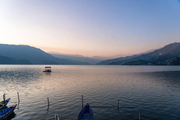 istock Landscape view of Phewa lake 2192136007