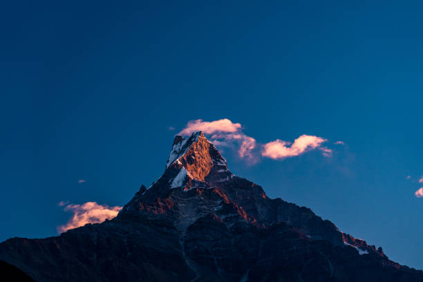 istock Sunrise over the Mountain in Nepal. 2192137050