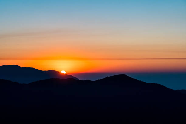 istock Sunrise over the Mountain in Nepal. 2192137059