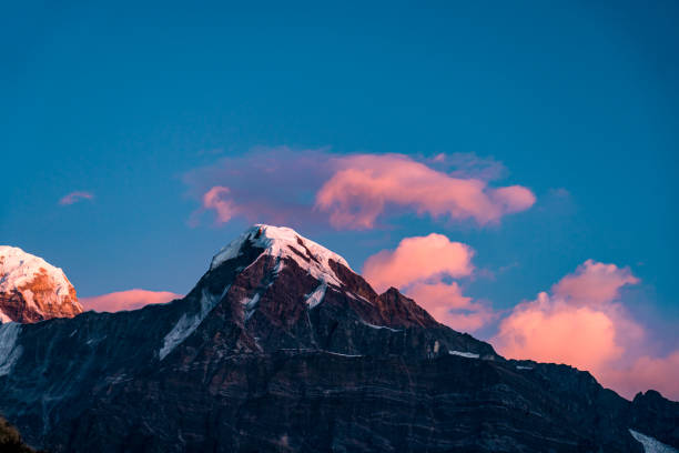 istock Sunrise over the Mountain in Nepal. 2192137217