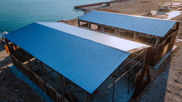 istock Seaside Warehouses with Industrial Charm 2192141209