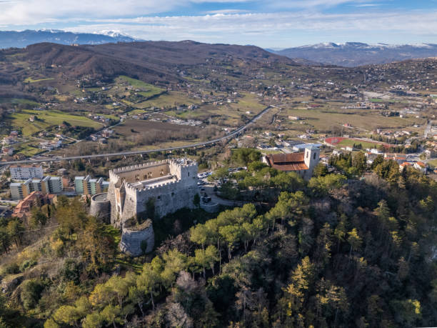 istock Park of Via Matris in Campobasso. 2192144490