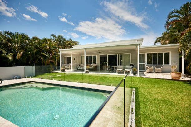 istock Modern one-story house, New South Wales 2192146479