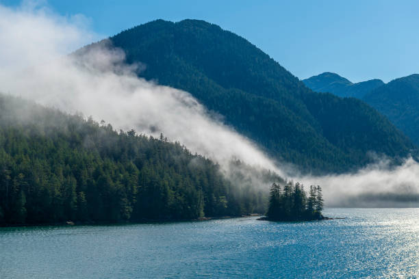 istock Inside Passage Cruise morning mist, British Columbia, Canada 2192147389