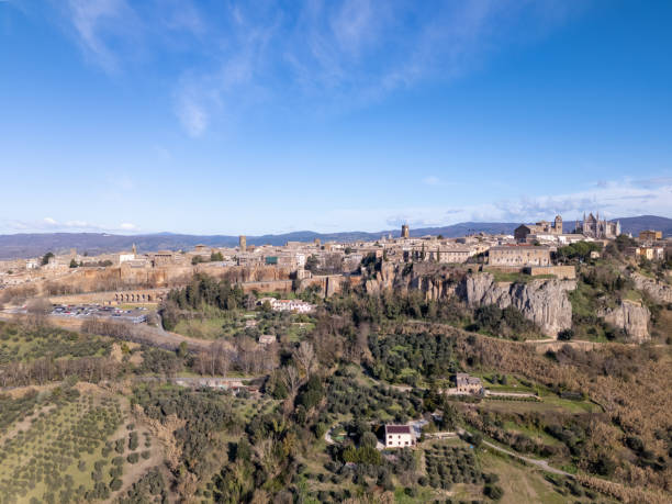 istock Orvieto in Italy by drone 2192149991