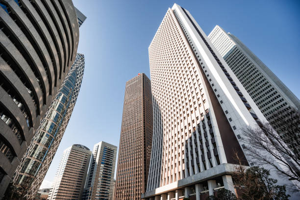 downtown building in tokyo