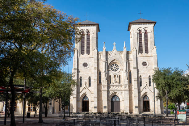 San Antonio was founded as a Spanish mission in 1718 and was part of the Spanish empire. San Antonio is now the largest majority - Hispanic cities in the United States.