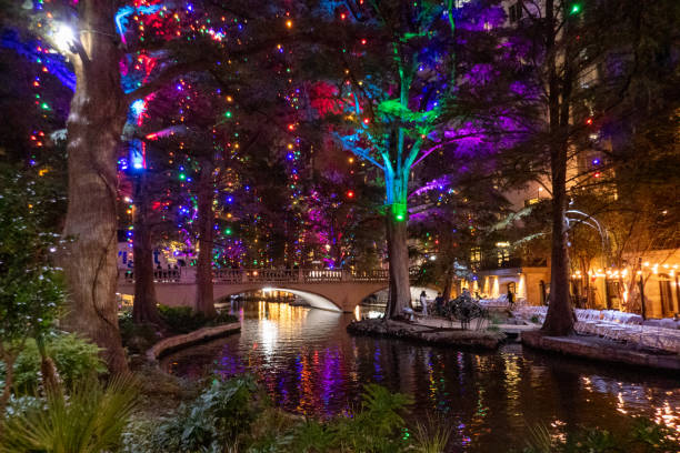 istock San Antonio by night, Texas, USA 2192156656
