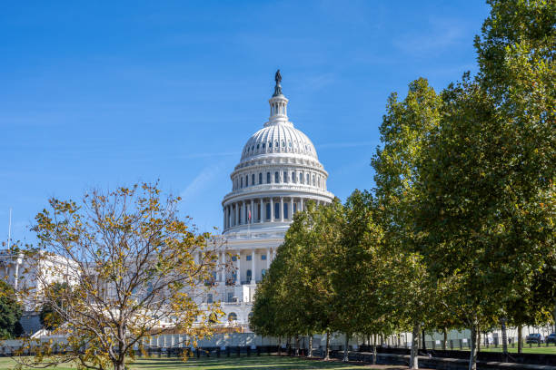 istock The imposing United States Capitol 2192158683