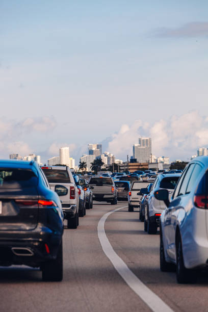 istock Highway traffic - Miami, Florida 2192160587