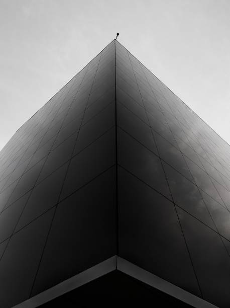 Black & White Picture of a Building
