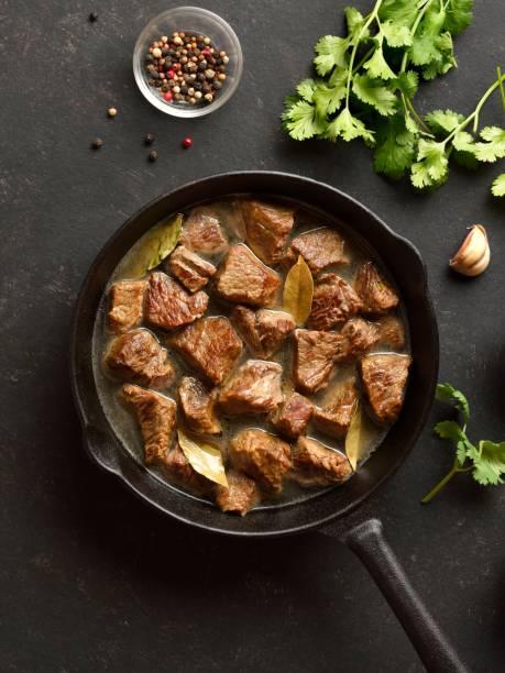 istock Braised beef in cast iron skillet 2192165269