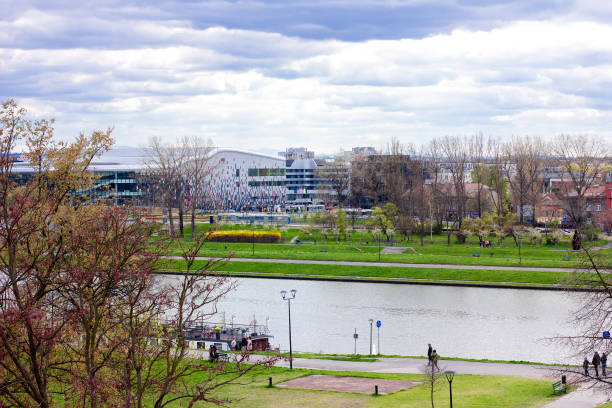 istock View of the Visla River, Krakow, Poland 2192165279