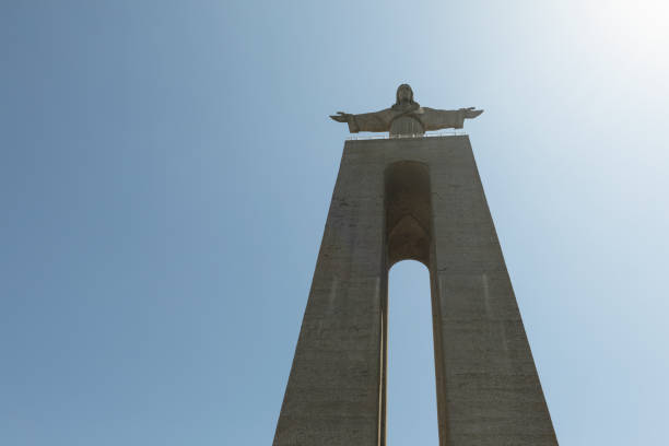 Cristo Rei statue in Almada (Lisbon), Portugal