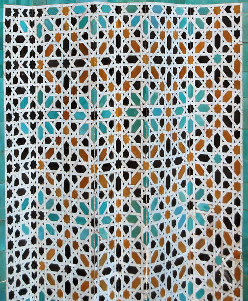 istock Traditional and handicraft zellige (tile) in Morocco 2192177113
