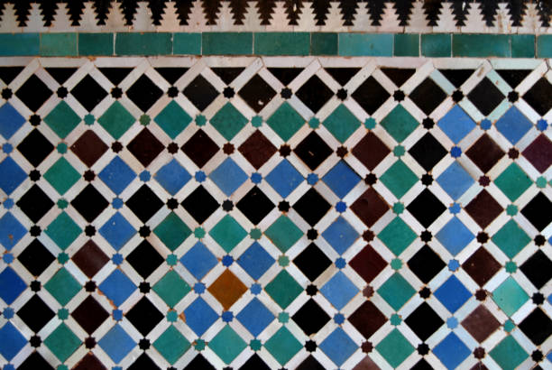 istock Traditional and handicraft zellige (tile) in Morocco 2192177147