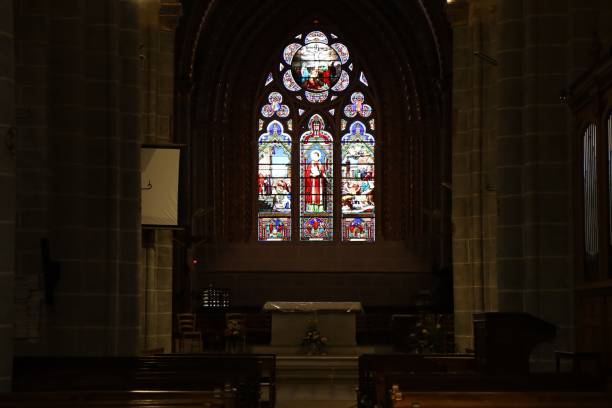 istock Parthenay - Saint-Laurent church 2192183763