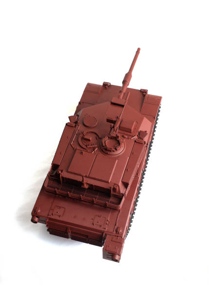 Scale model of old vehicle