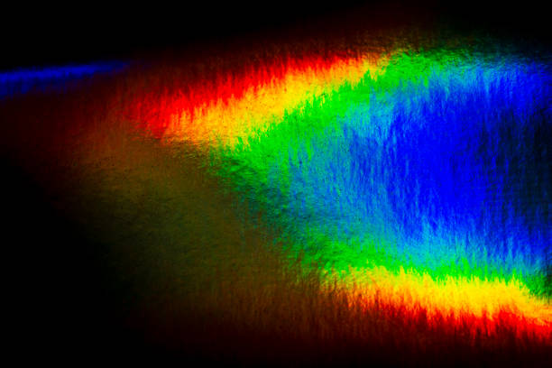 istock Wavelength of Light. Visible Light Spectrum. Rainbow Combined Colors. Coloured Pattern 2192188049