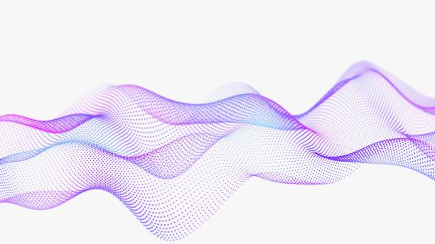 istock Digital landscape with dots and lines. Cyberspace grid. Background concept for your design. 3d 2192188122