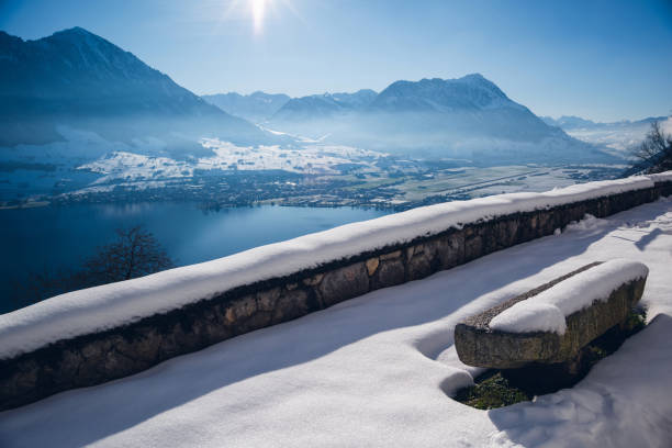 istock Shimmering Snow and Majestic Swiss Alps 2192191132