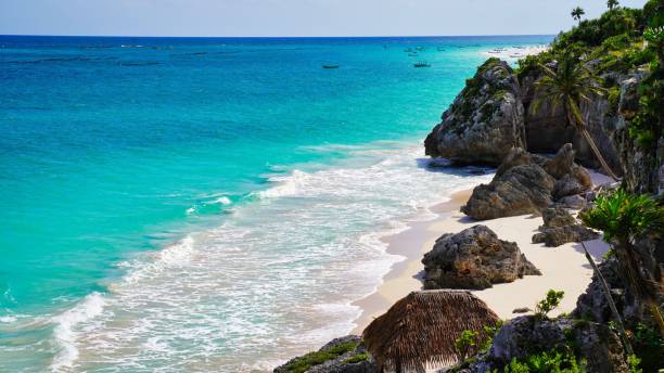 istock Caribbean Sea views,Tulum Maya ruins,Mexico 2192201870
