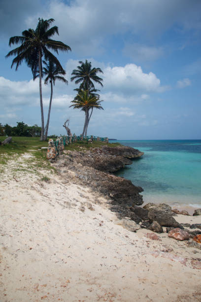 istock Beautiful tranquil Bany beach, Guardalavaca, Holguin province, Cuba 2192204164