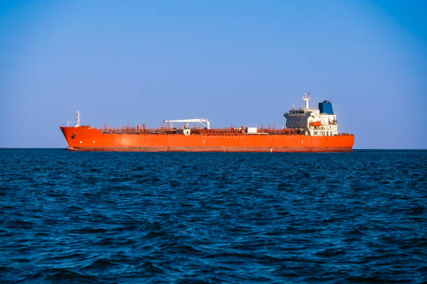 istock Tanker ship piloting through the Houston ship channel 2192214564
