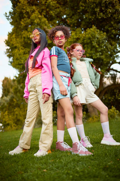 Triple the Style: Trendy Friends Forever