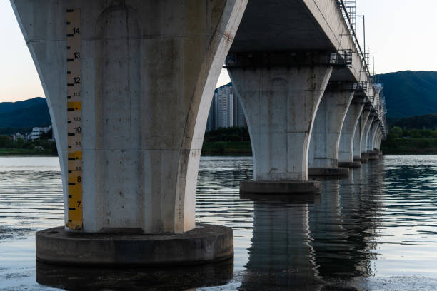 istock bridge on the river in the late afternoon 2192226290