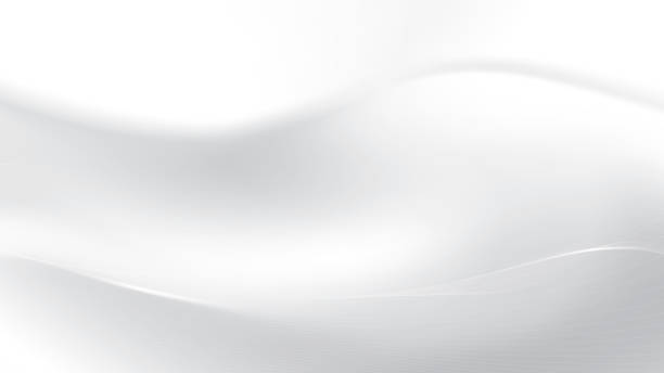 istock Abstract  white and gray color, modern design stripes background with curve lines, wavy pattern. Vector illustration. 2192227387