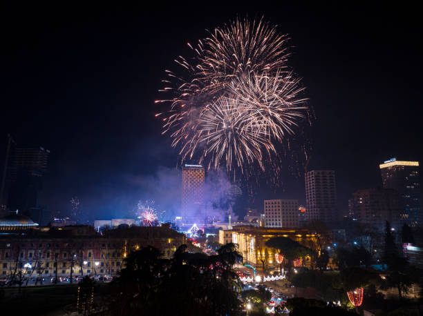 istock Albania Tirana fireworks 2192232603