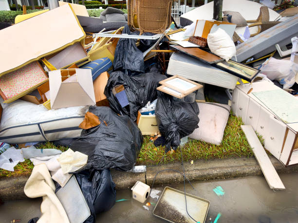 istock Roadside garbage in residential area 2192233632