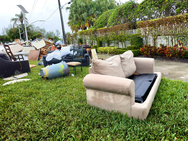 istock Residential area with thrown out household items 2192233656