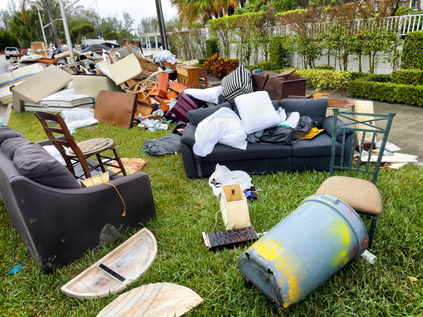 istock Residential area with thrown out household items 2192233999