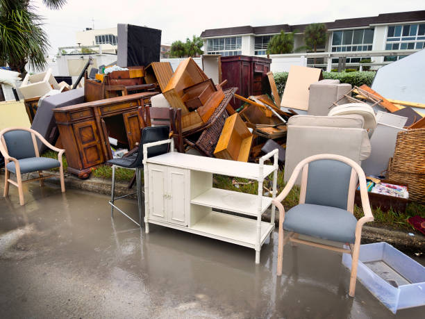 istock Residential area with thrown out household items 2192234001