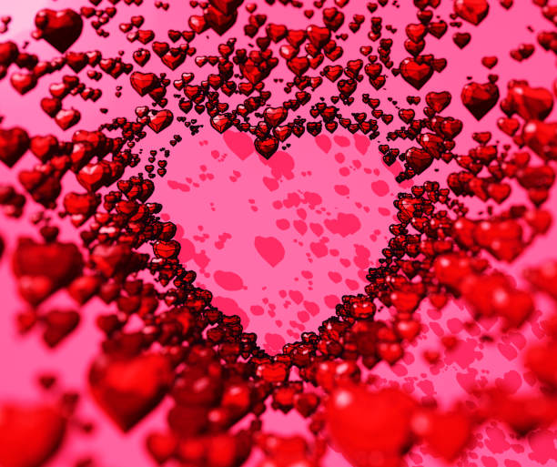 istock Love Low Poly Cartoon Hearts 2192236929
