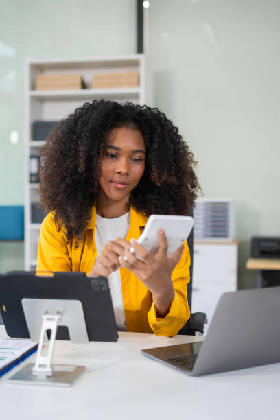 istock Businesswoman analyzing business enterprise data management, business analytics with charts, Marketing, Financial, Analyst, Business growth chart. 2192238946