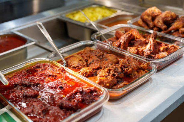 istock Aromatic Ayam Berempah and Curry Dishes in Buffet Style 2192246178
