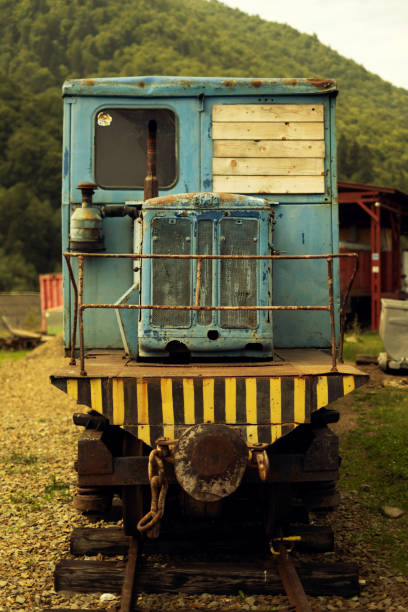 istock Abandoned Railway Track in the Forest 2192248361