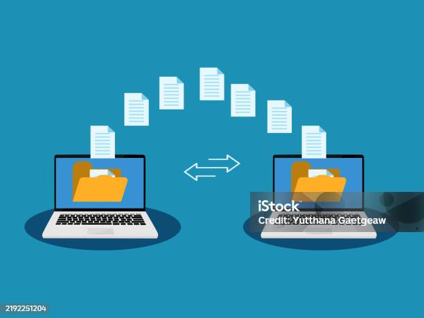 File. Send Database Transfer Files Send Documents Between Laptops Backup On Exchange Files ...