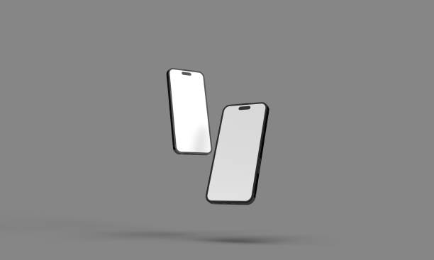 istock mobile smartphone tablet phone white isolated mockup empty blank twin two object media social technology advertisement seo marketing sale product business 16 15 pro communication banner device screen 2192251304