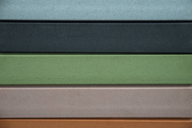 Composite wall siding panels for modern building exterior applications