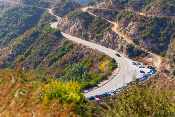 istock Winding Road in La Canada Flintridge 2192253194