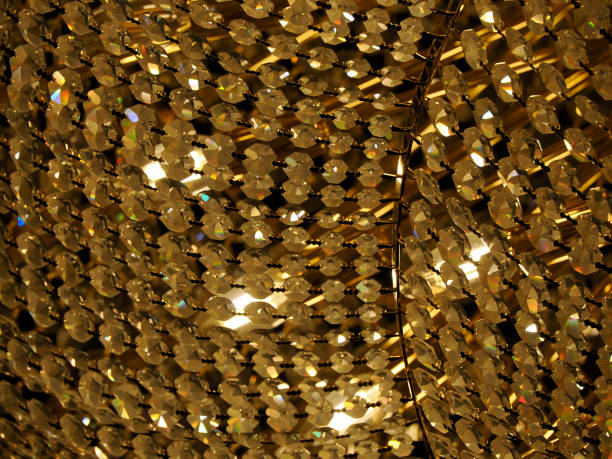istock Crystal chandelier detail close up 2192255423
