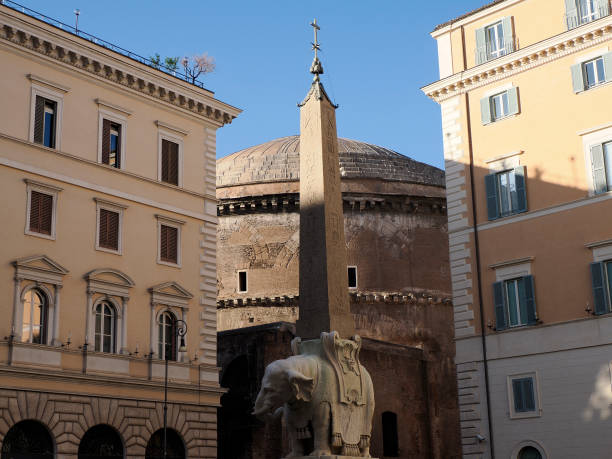 istock Piazza della Minerva, place in Rome, Italy 2192255496