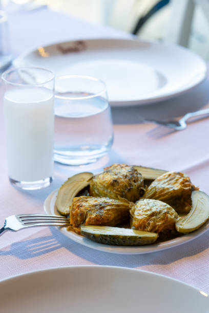 Before the main dinner in the Turkish restaurant appetizers. Rakı will be the most liked beverage of Turks
