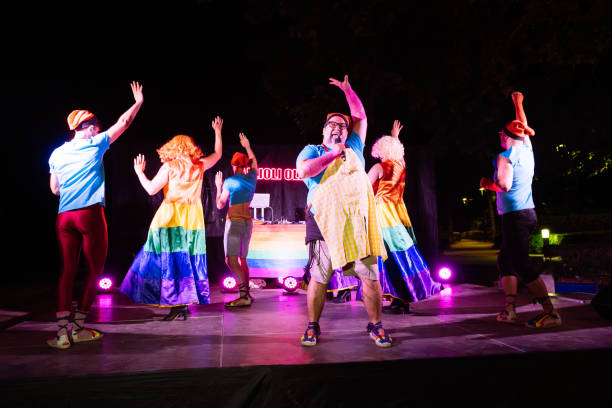 istock Colorful Performances at a Pride Show Celebrating Diversity and Inclusivity 2192262797